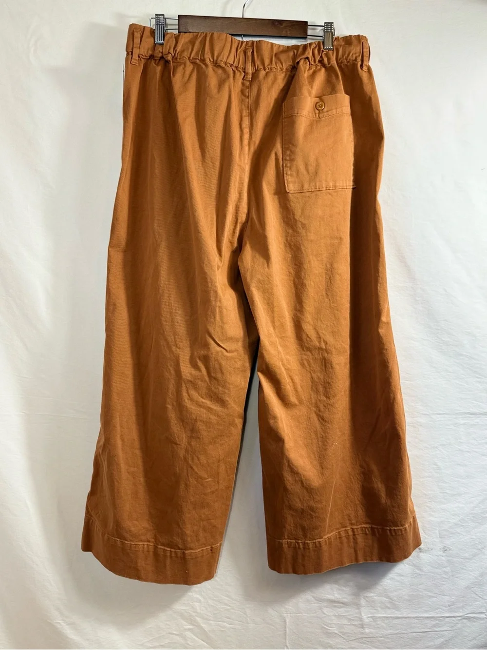 J.Crew Pull-On Wide-Leg Chino Pants